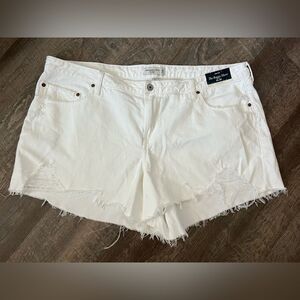 Abercrombie & Fitch Curve Love Low Rise Baggy Short 35/20